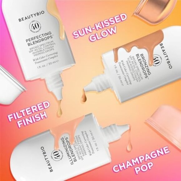 Beautybio Bronzing Blendrops SPF 40 Oil Control Sun-Kissed Finish - Picture 6 of 10